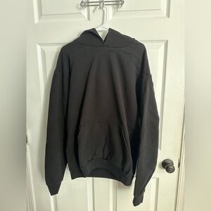 Talentless Men’s Heavyweight Hoodie, Size Large, Color Pitch Black